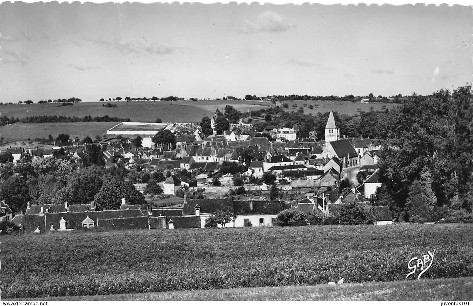 CPSM Longny Au Perche-Vue Prise De La Roche-Beau Timbre-15    L2492 - Longny Au Perche