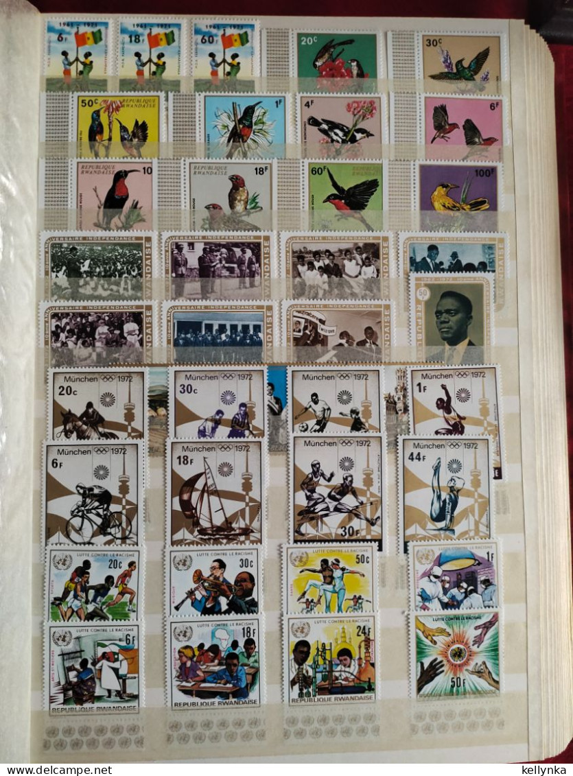 Rwanda - Collection de 1962 à 1990 - MNH (44 Photos)