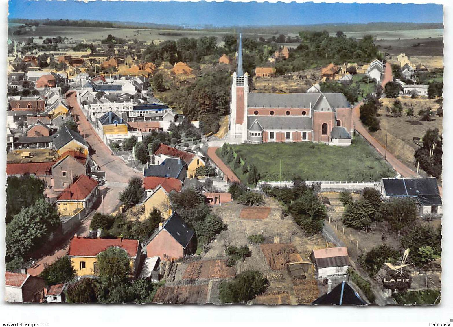 Moislains - Vue Panoramique.  Edit Lapie. Postée 1965. Voir Etat - Moislains