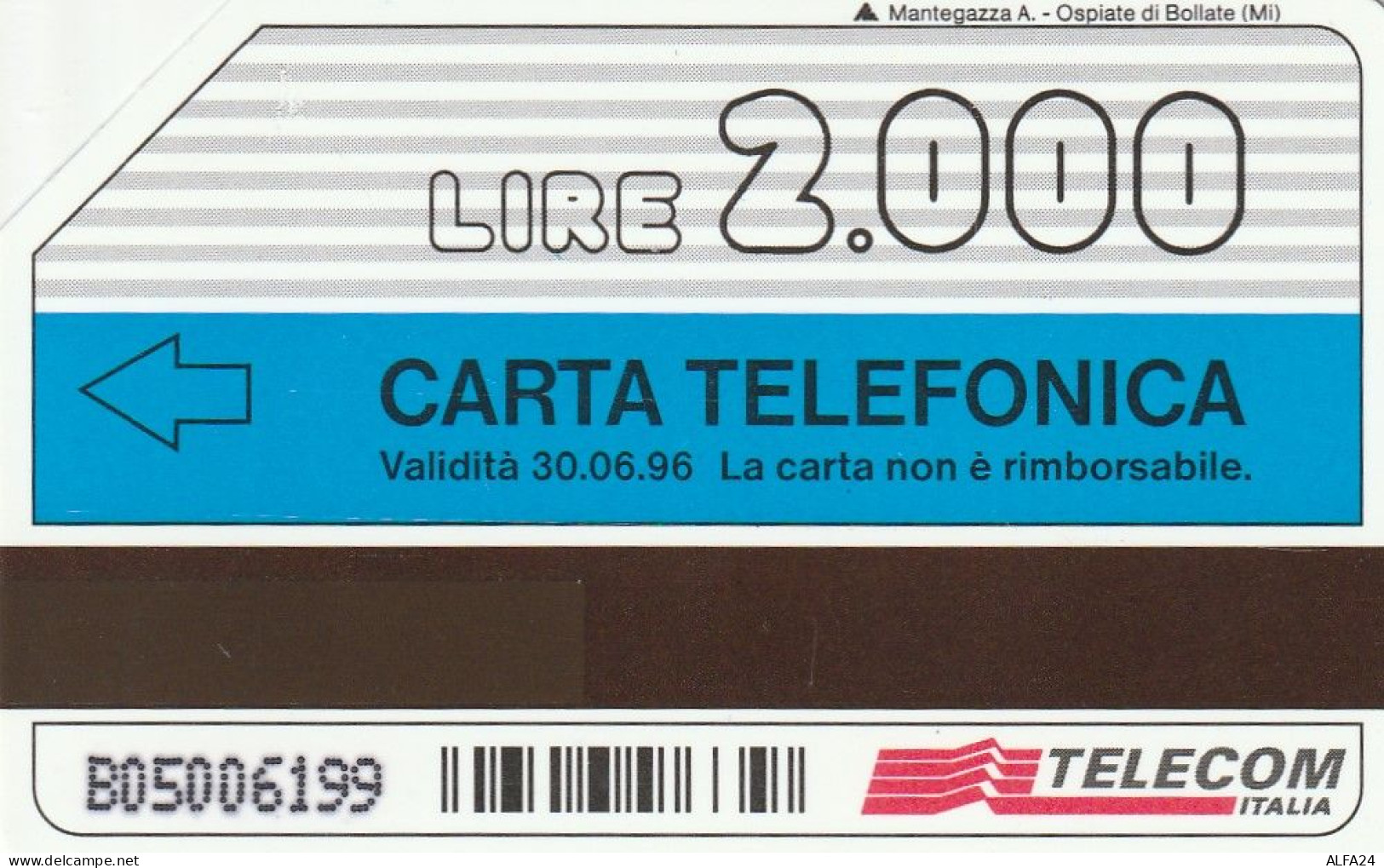 SCHEDA TELEFONICA USATA PRP 217 GIOIELLERIA RIGHI  (199 U - Privadas - Homenaje