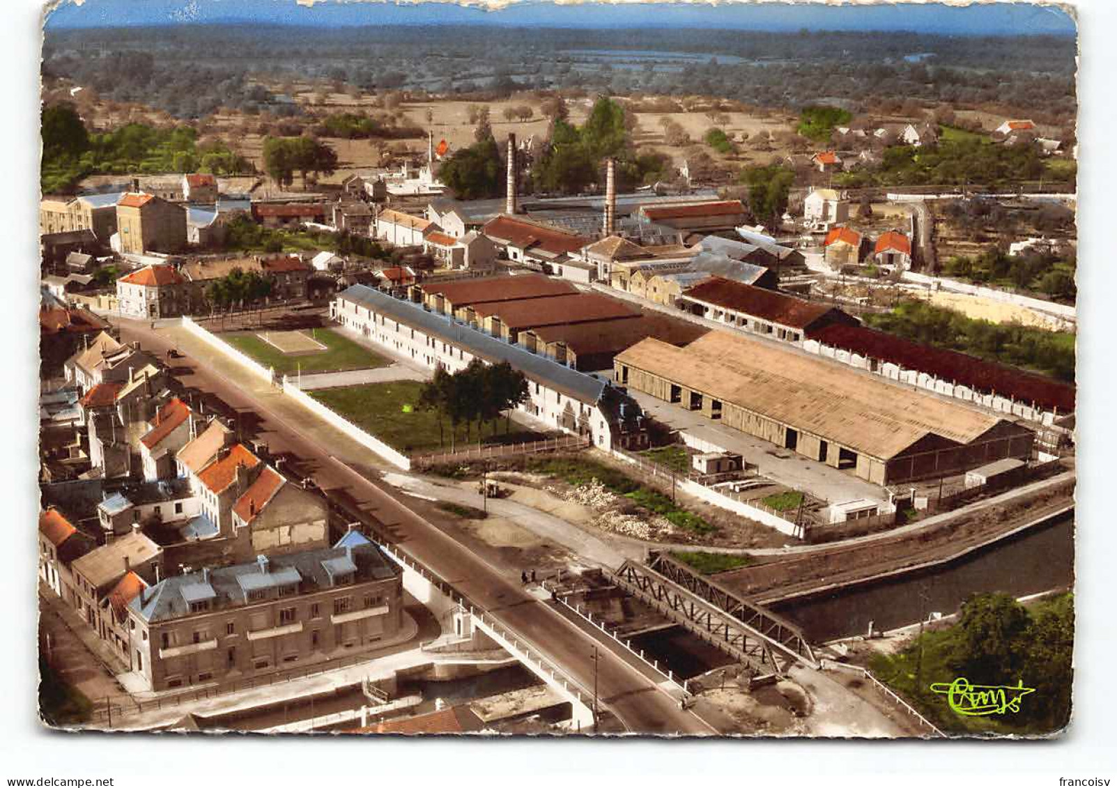 Landrecies. La Ville Basse. Vue Aerienne Edit Cim  - Landrecies