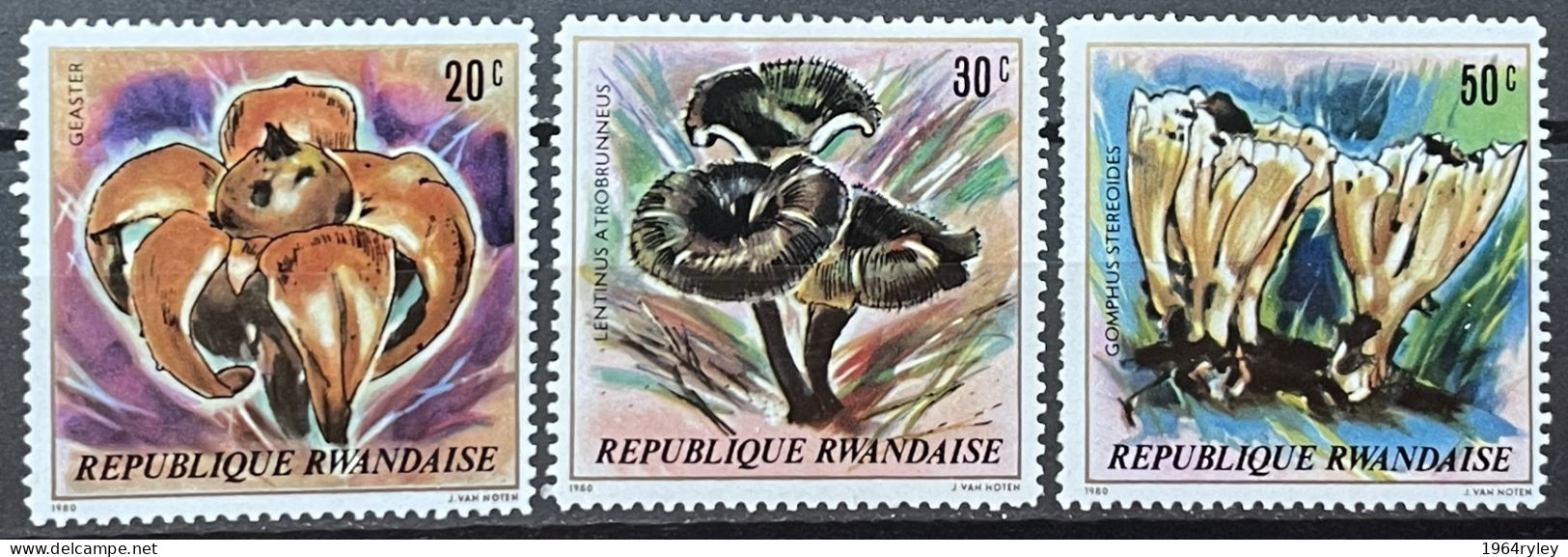 RWANDA -  MNH** - 1980 - # 941/943 - Gebraucht