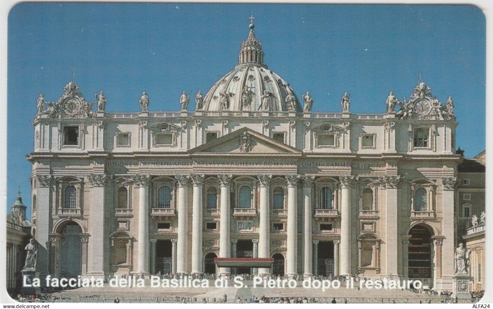 SCHEDA TELEFONICA NUOVA SCV67 BASILICA SAN PIETRO VATICANO - Vatican