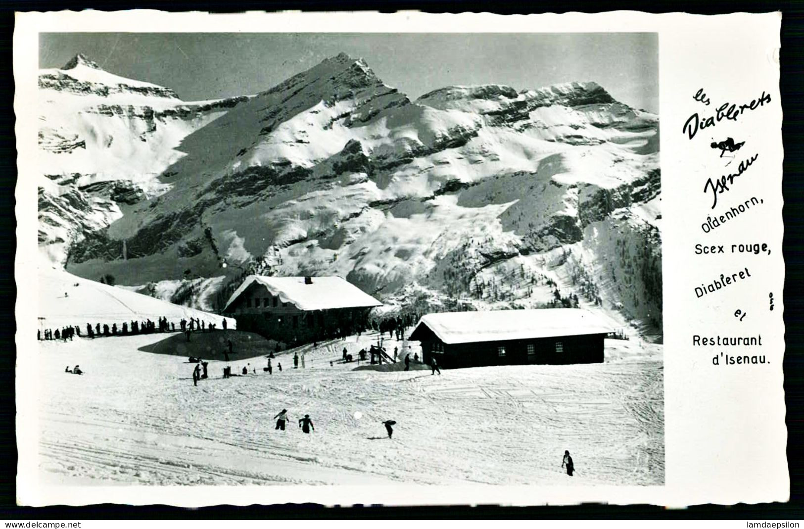 A65  SUISSE CPA  LES DIABLERETS - PERLE DES ALPES VAUDOISES - Collections & Lots