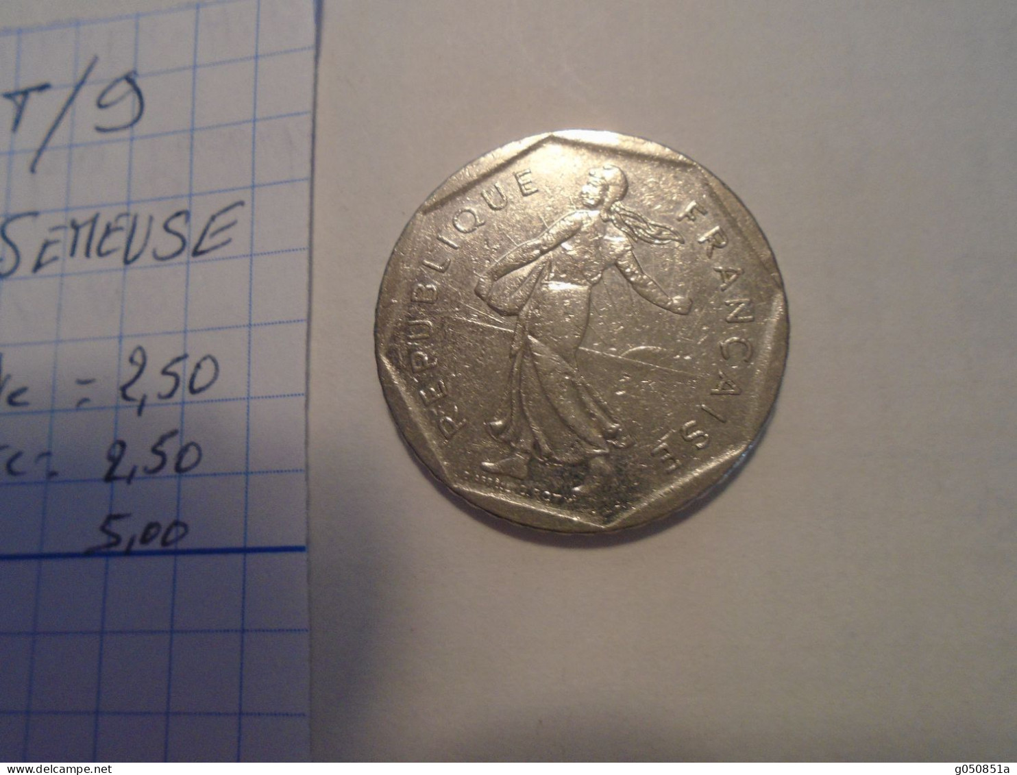 1980/81 - 2 Pieces de 2 FRANCS   Type SEMEUSE !! cote=5,00 eur !!!!!