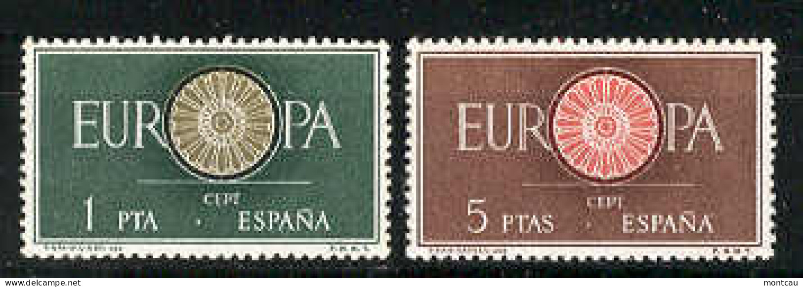 Spain 1960. Europa Ed 1294-95 (**) - 1960