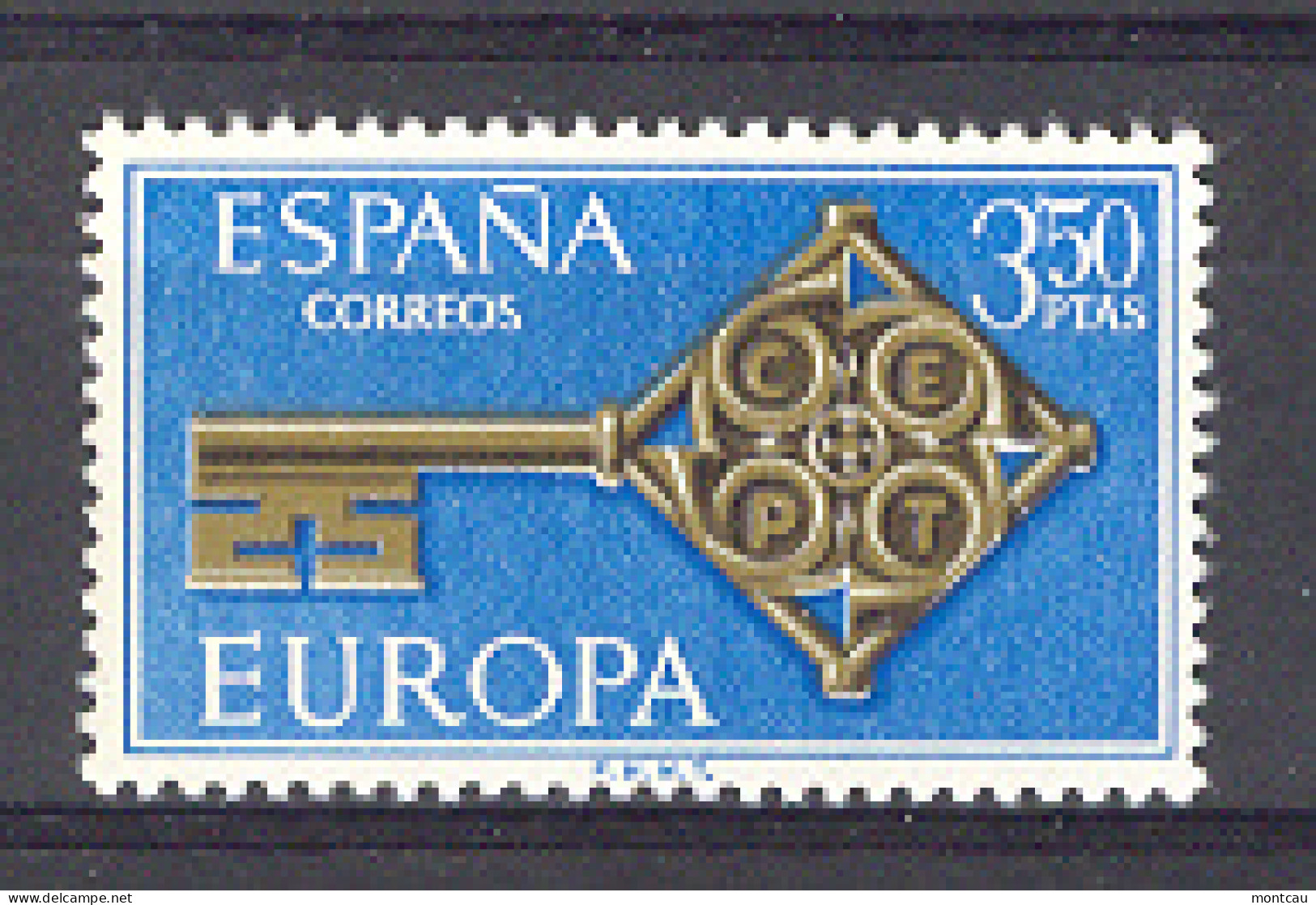 Spain 1968 - Europa Ed 1868 (**) - 1968