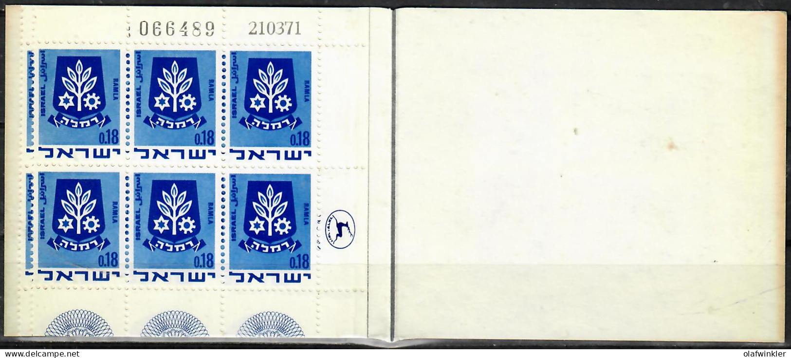 1971 Booklet Town Emblems Bale B16 / YT C382A-1 / Mi MH 486 MNH / Neuf Sans Charniere / Postfrisch - Carnets