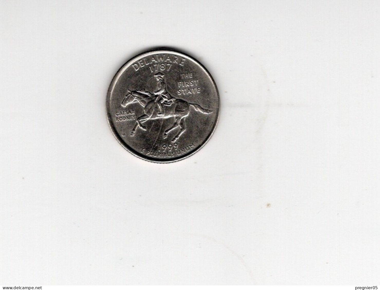 USA - Pièce 1/4 Dollar Quarter Delaware 1993P SUP/XF  KM.293 - Non Classificati