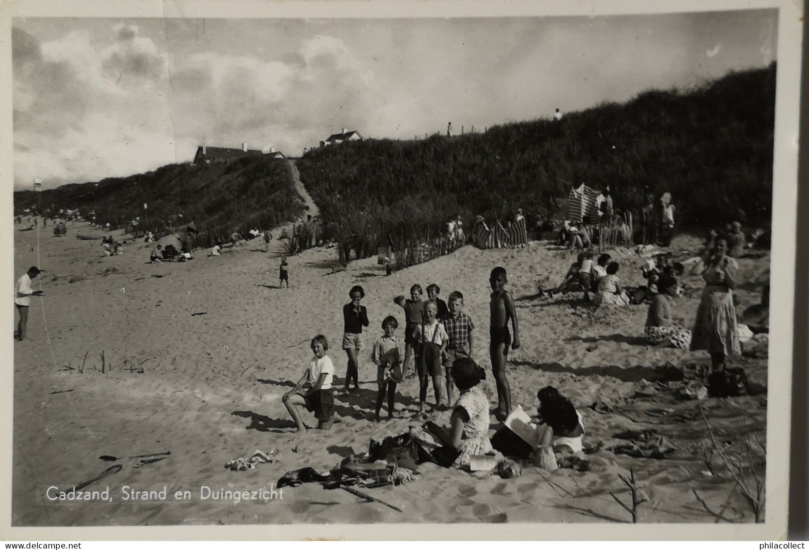 Cadzand (Zld.) Strand En Duingezicht (Veel Volk) 1964 - Cadzand