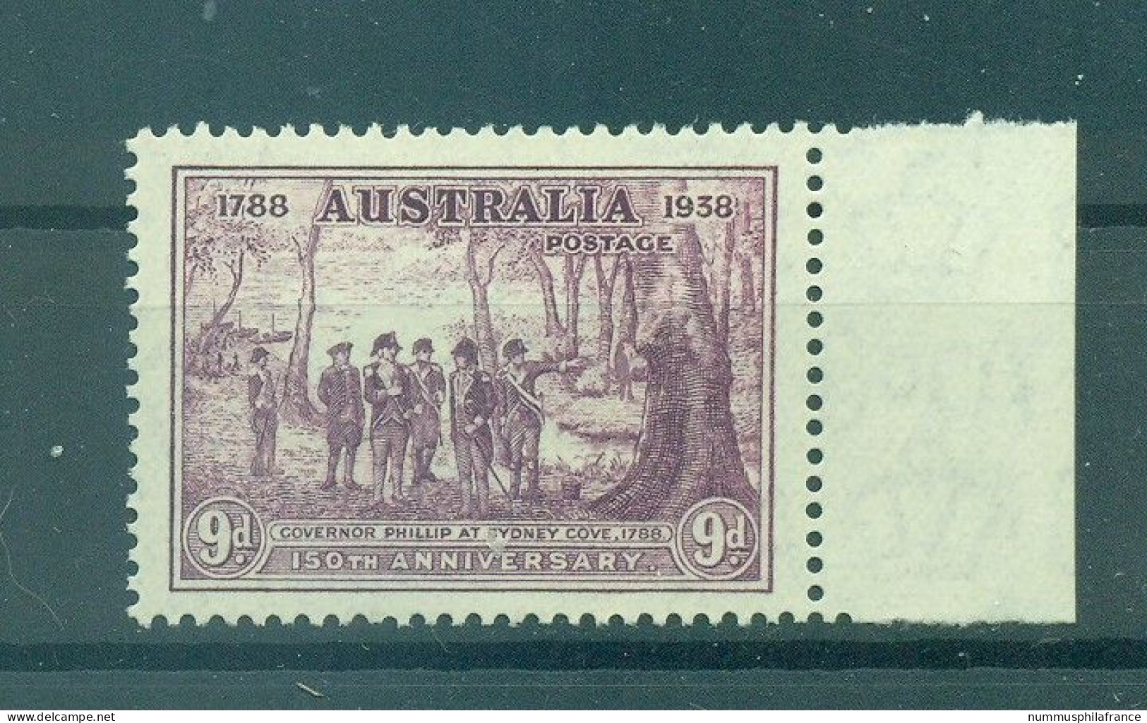 Australie 1937 - Y & T N. 125 - Fondation De Sydney (Michel N. 155) - Nuevos