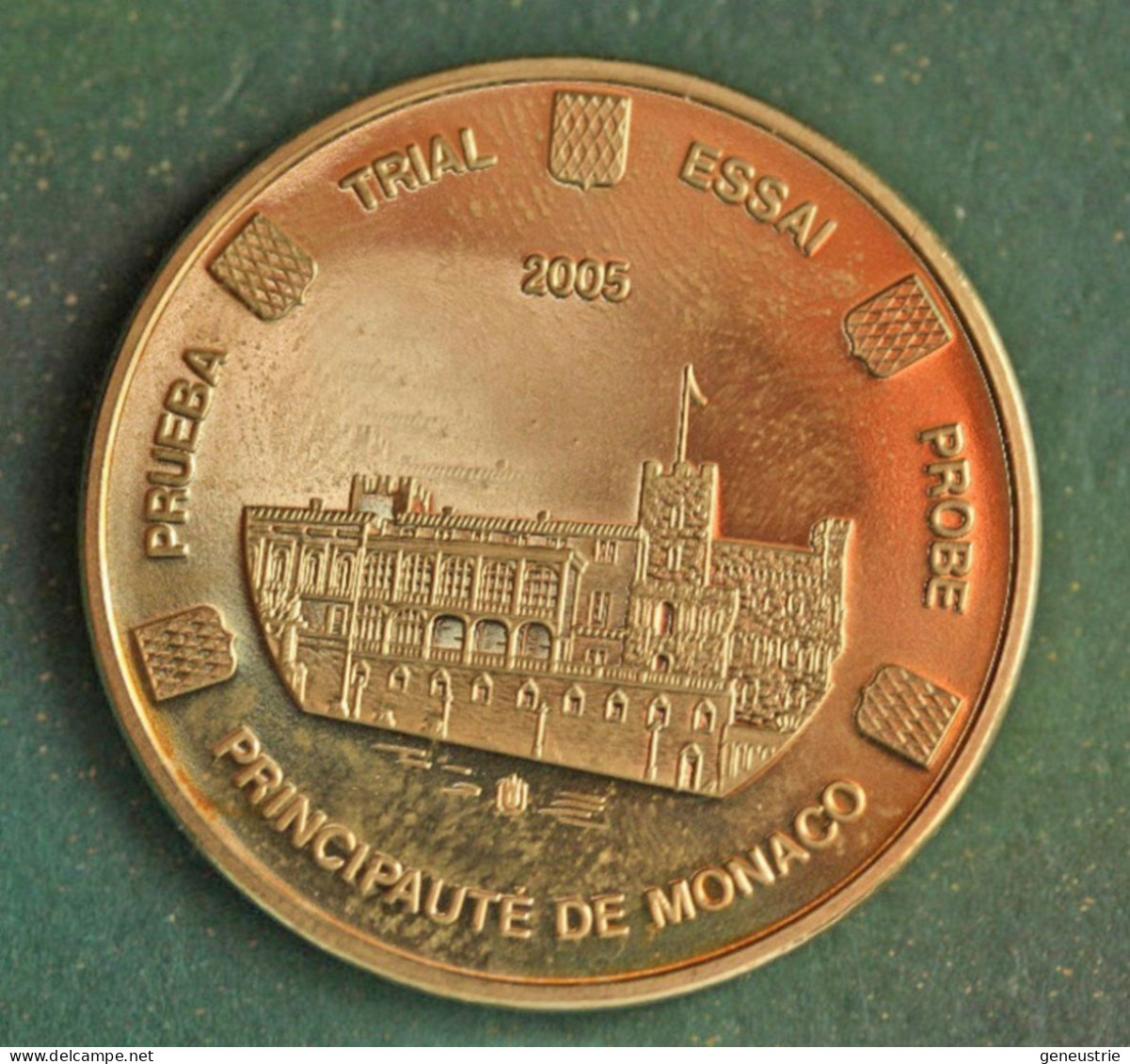 Pièce De 50 Eurocent 2005 "Principauté De Monaco" Specimen - Essai Fantaisie - 0.50 Euro - Other & Unclassified