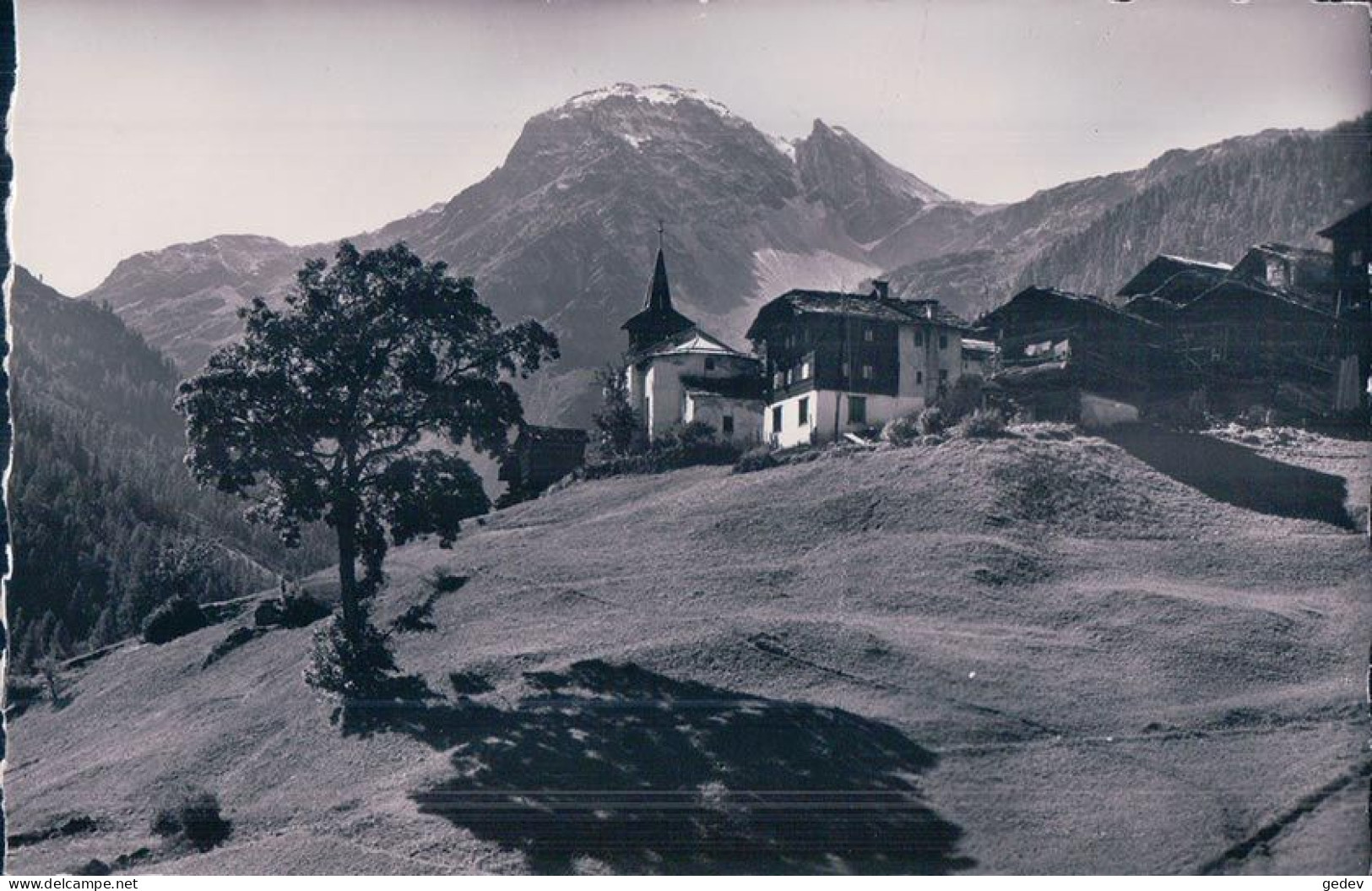 Grimentz VS, Eglise, Chalets Et Mazots (8191) - Grimentz