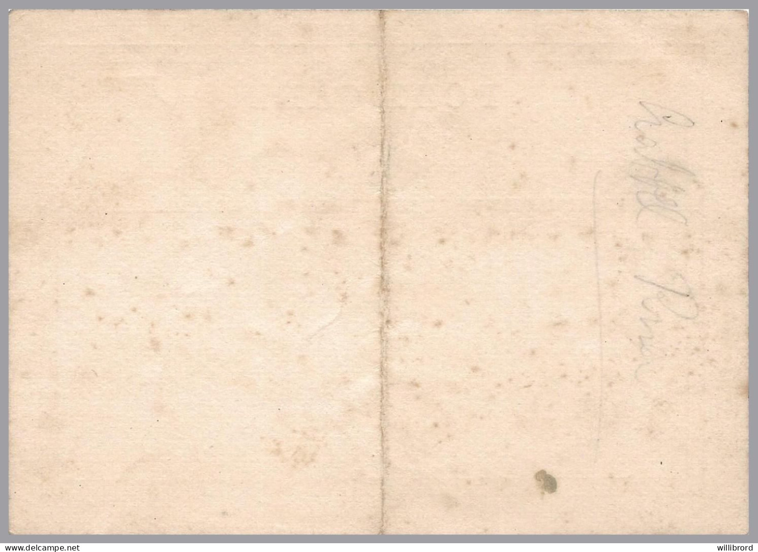 GREAT BRITAIN - P1a Queen Victoria First Postal Card - Michel 1a 121mm X 87mm - Brieven En Documenten