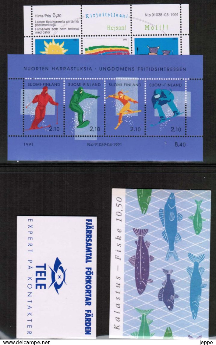 1991 Finland Complete Year Set MNH **. - Volledig Jaar