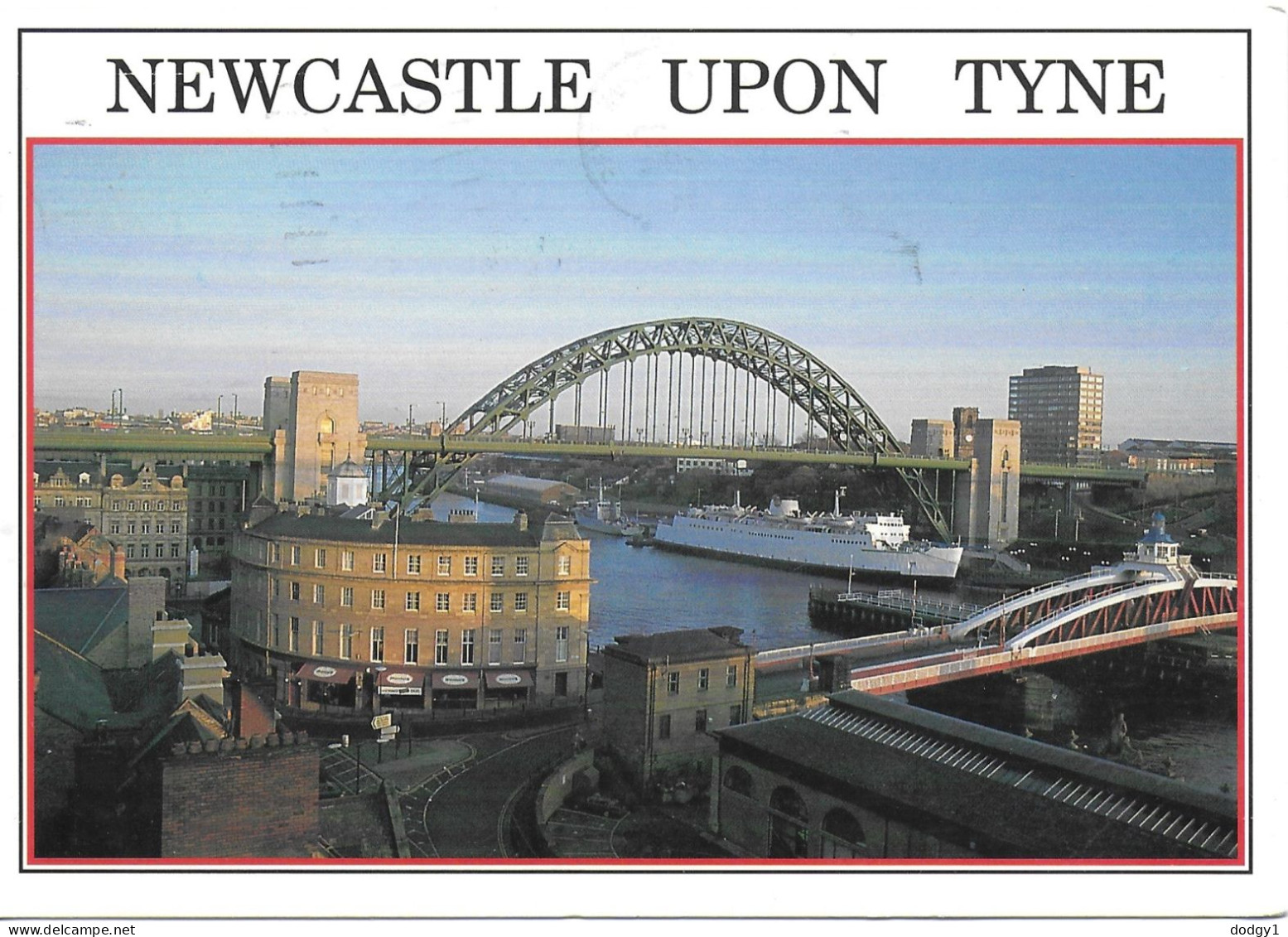 NEWCASTLE UPON TYNE, NORTHUMBERLAND, ENGLAND.. USED POSTCARD   Hold 12 - Newcastle-upon-Tyne