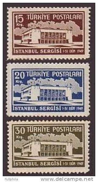 1949 TURKEY ISTANBUL EXHIBITION MNH ** - Nuovi