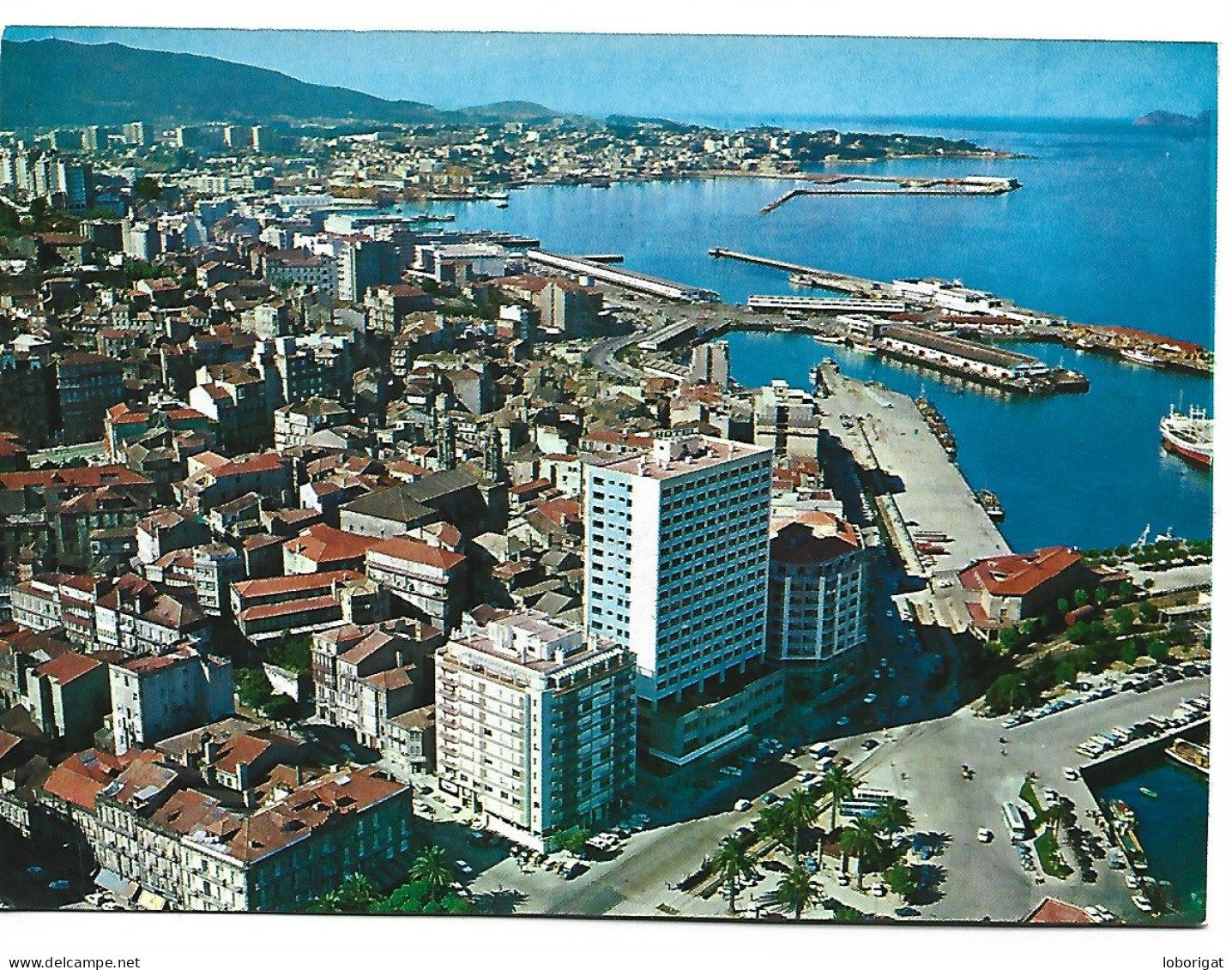 VISTA PARCIAL AEREA / VUE PARTIELLE AERIENNE / PARTIAL VIEW AERIAL.-  VIGO / GALICIA.- ( ESPAÑA) - Andere & Zonder Classificatie