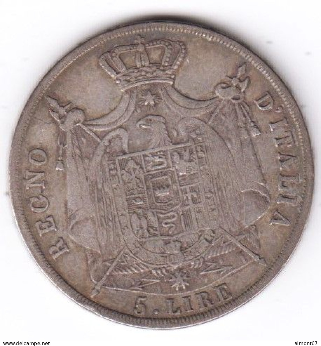 ITALIE - Napoleone Imperatore - 5 Lires 1813 M - Napoléonniennes