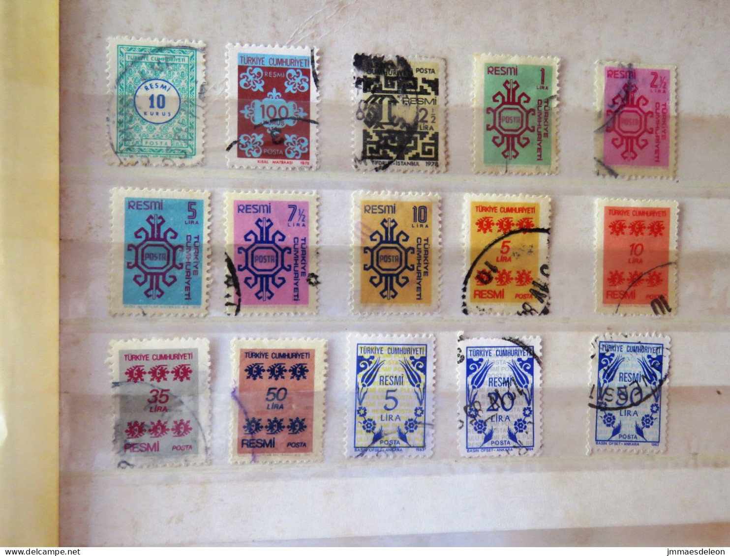 Turkey Oficial 1969-1984 - Timbres De Service