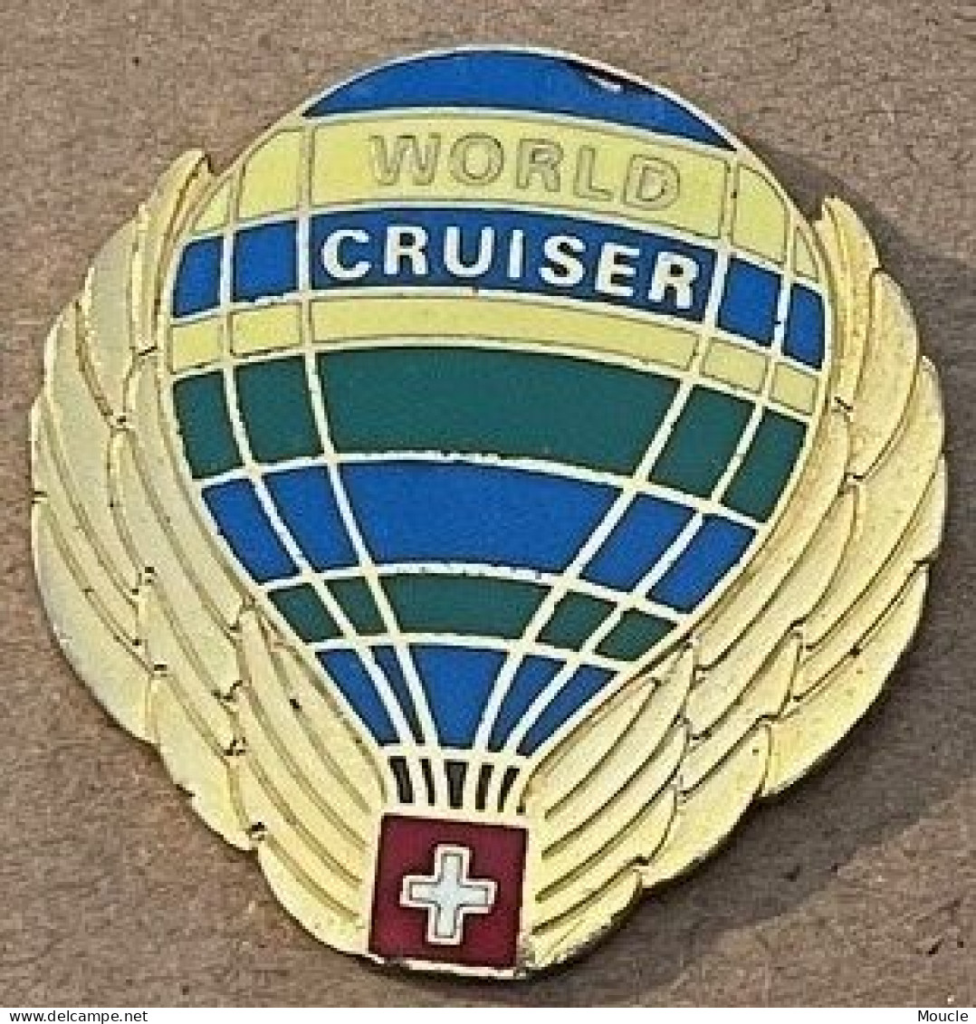 MONTGOLFIERE - BALLON - BALLOON - BALLON - WORLD CRUISER - SUISSE - SCHWEIZ - SVIZZERA - SWITZERLAND - EGF -  (33) - Airships