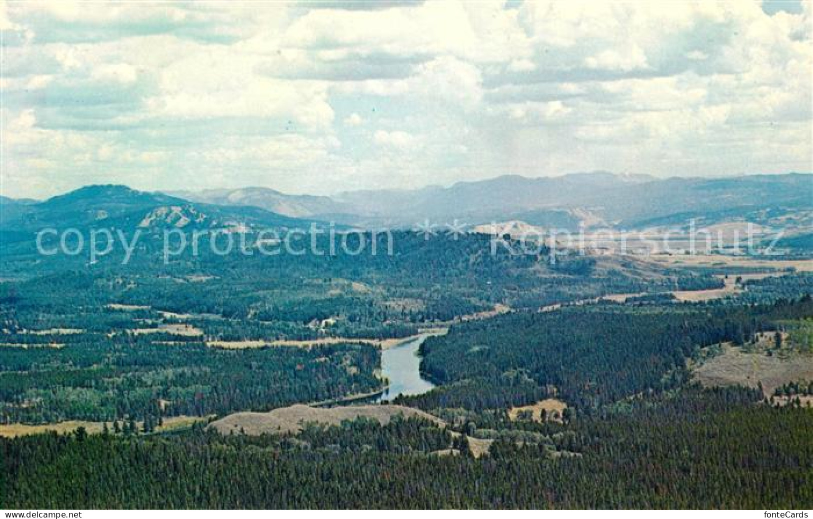 73130763 Wyoming_US-State Grand Teton National Park Snake River Valley View From - Autres & Non Classés