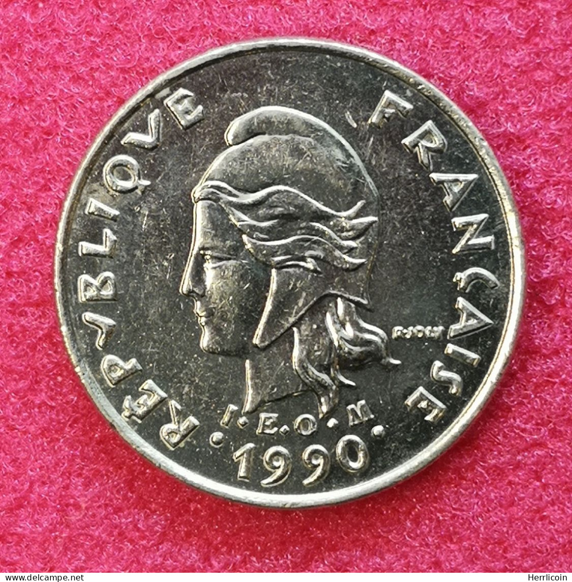 1990 - 10 Francs IEOM - Nouvelle Calédonie [KM#11] - Nieuw-Caledonië