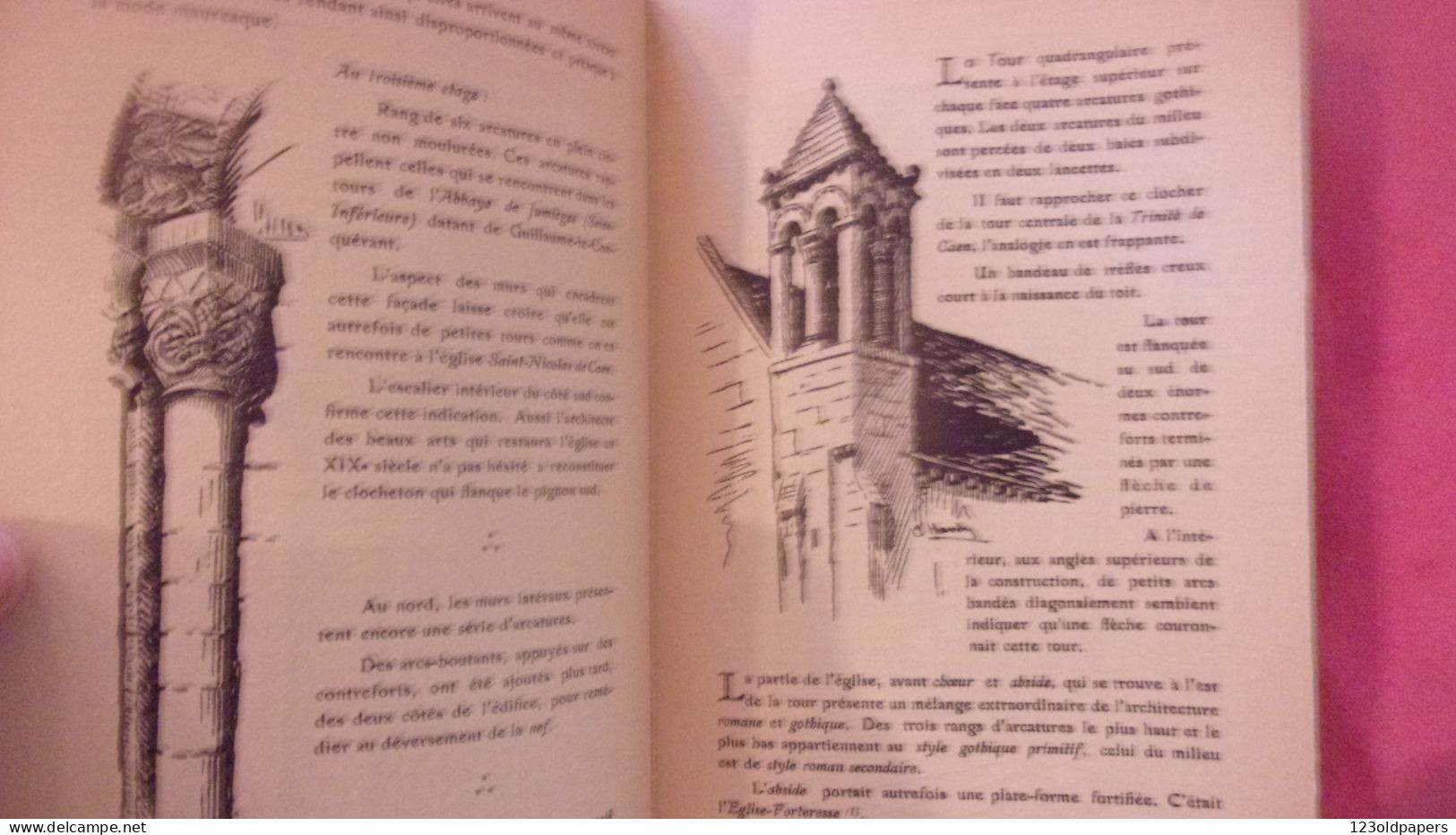 Bouillot, Abbé,‎ ‎Eglise Saint-Samson Ouistreham Au Diocèse De Bayeux Et Lisieux DESSINS DE A HARDY ARTISTES FRANCAIS ME - Normandië