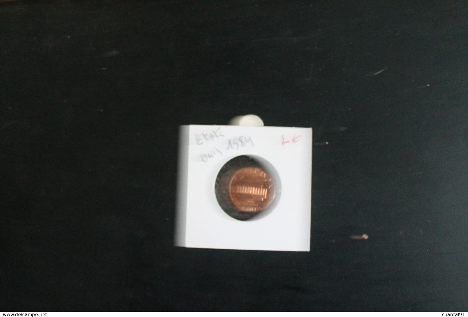 ETATS UNIS PIECE ONE CENT ANNEE 1984 - Other & Unclassified