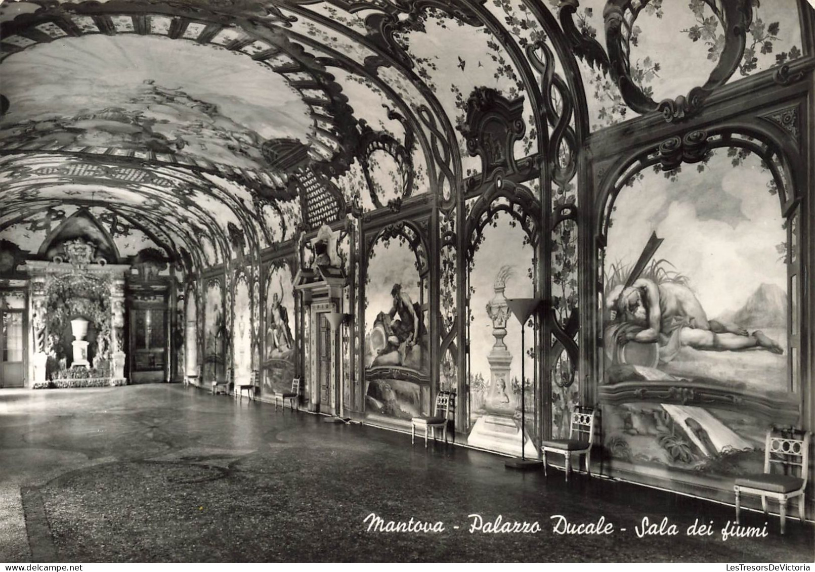 ITALIE - Mantoue - Palais Des Doges - La Salle Des Fleuves - Carte Postale Ancienne - Mantova