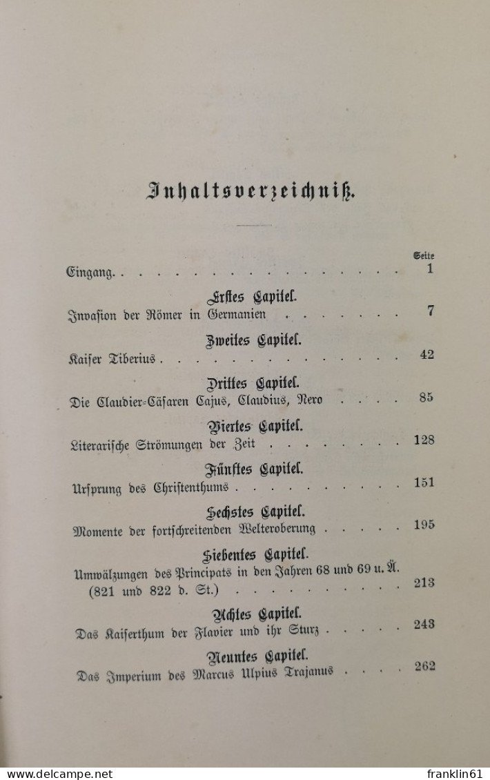 Weltgeschichte. Dritter Theil. Das Altrömische Kaisertum. Mit Kritischen Erörterung Zur Alten Geschichte. - 4. 1789-1914