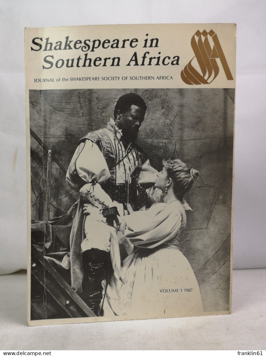 Shakespeare In Southern Africa. - Other & Unclassified