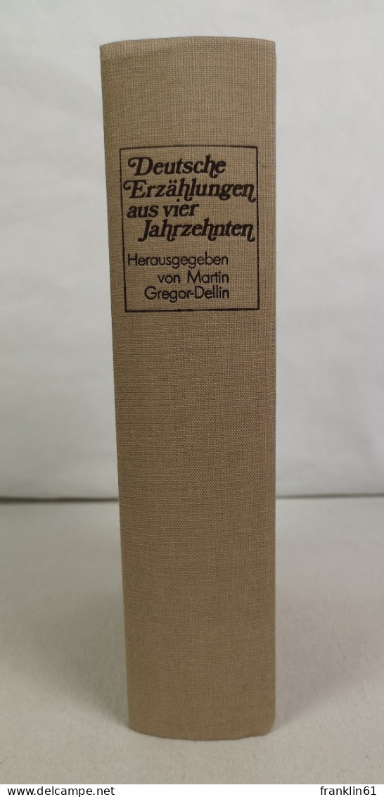 Deutsche Erzählungen Aus Vier Jahrzehnten. Deutschsprachige Prosa Seit 1945. - Poems & Essays