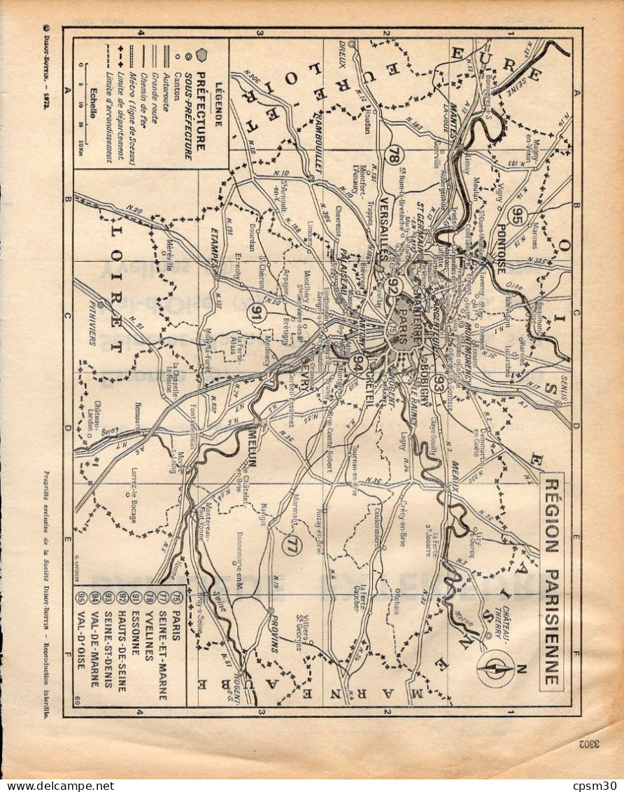 ANNUAIRE - 94 - Val-de-Marne PLESSIS-TREVISE (LE), Années 1969 Et 1972 édition Didot-Bottin - Le Plessis Trevise