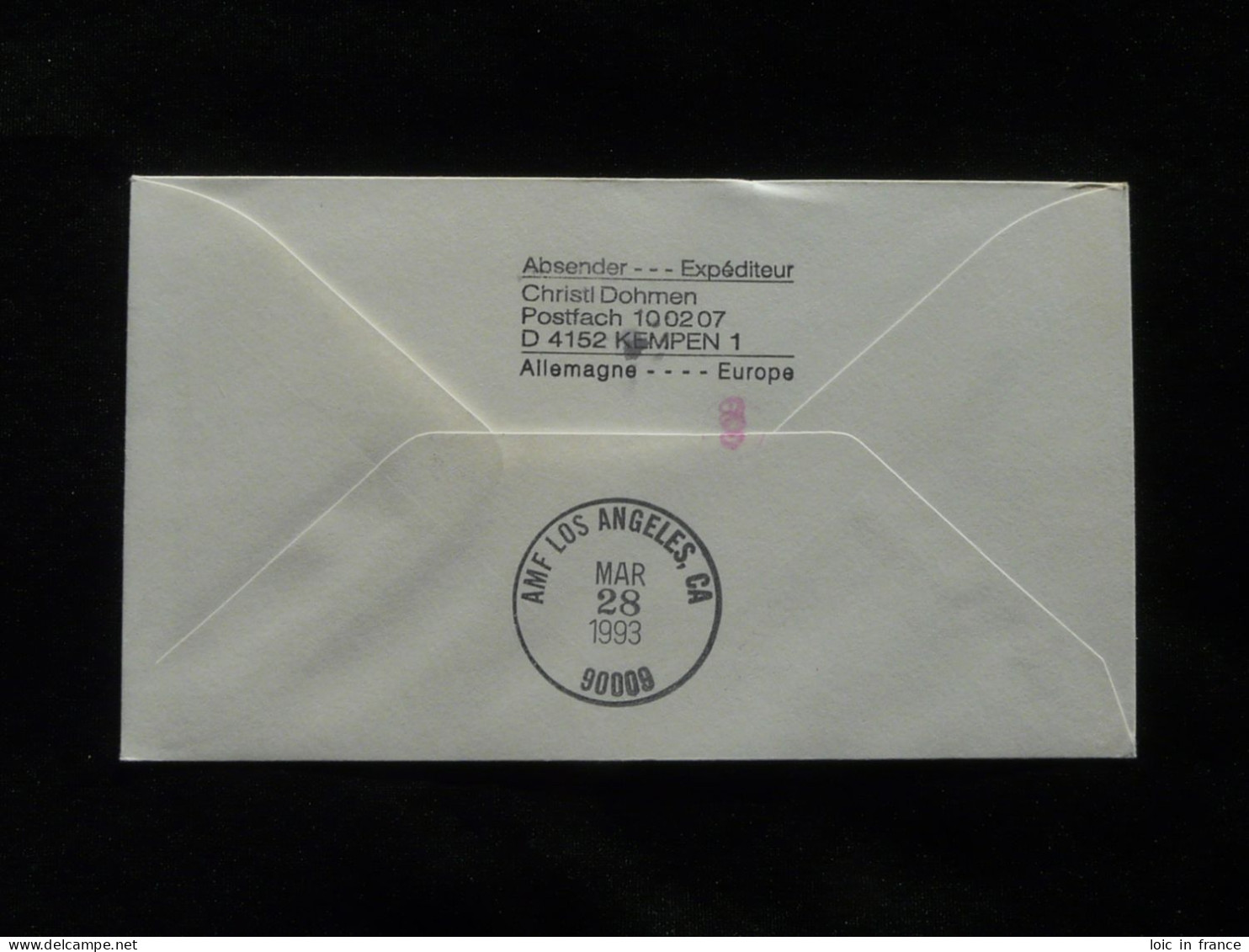 Lettre Premier Vol First Flight Cover Wien United Nations To Los Angeles Lauda Air Lufthansa 1993 - Brieven En Documenten