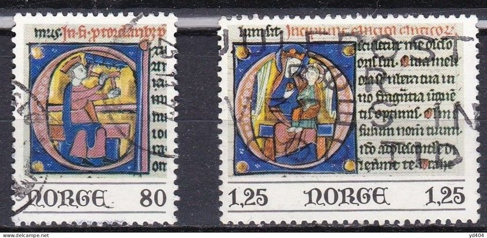 NO091 – NORVEGE - NORWAY – 1977 USED LOT – Y&T # 693-713 – CV 13,85 € - Gebraucht