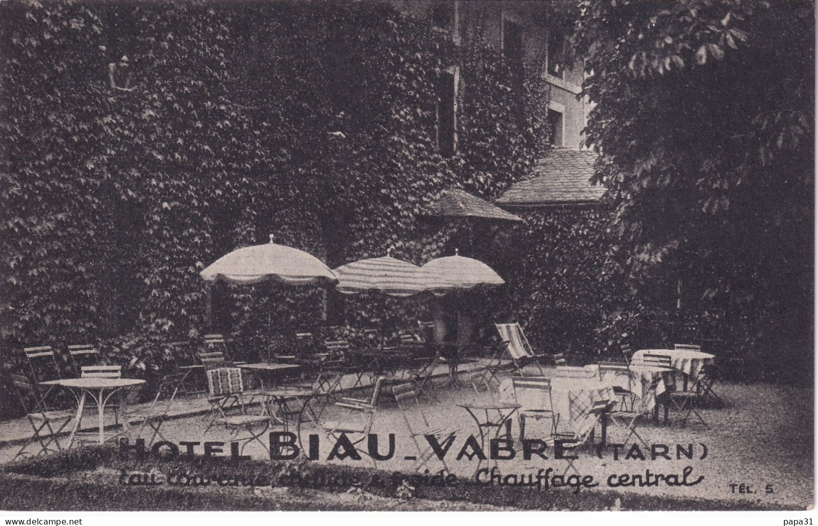 HOTEL BIAU - VABRE (Tarn) - Vabre