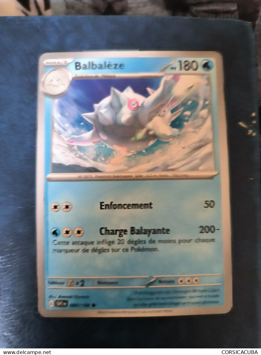 CARTES  POKEMON  2023   BALBALEZE   //  PARFAIT  ETAT  //  1er  CHOIX  // - Ecarlate & Violet