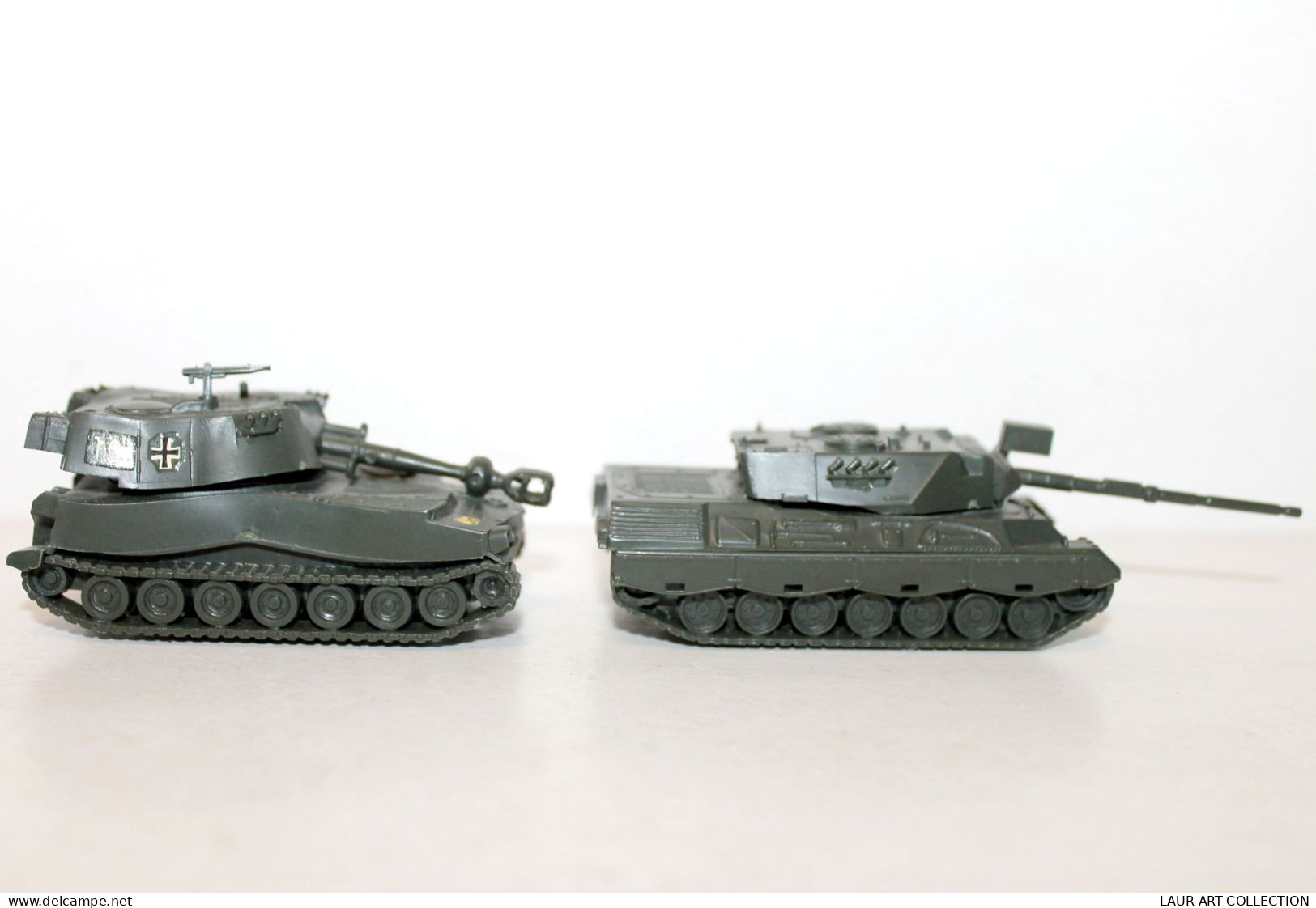 ROSKOPF HO - M 109 G OBUSIER AUTOMOTEUR USA + LEOPARD CHAR, TANK COMBAT ALLEMAND, MODELE REDUIT MILITARIA (1712.58) - Tanks