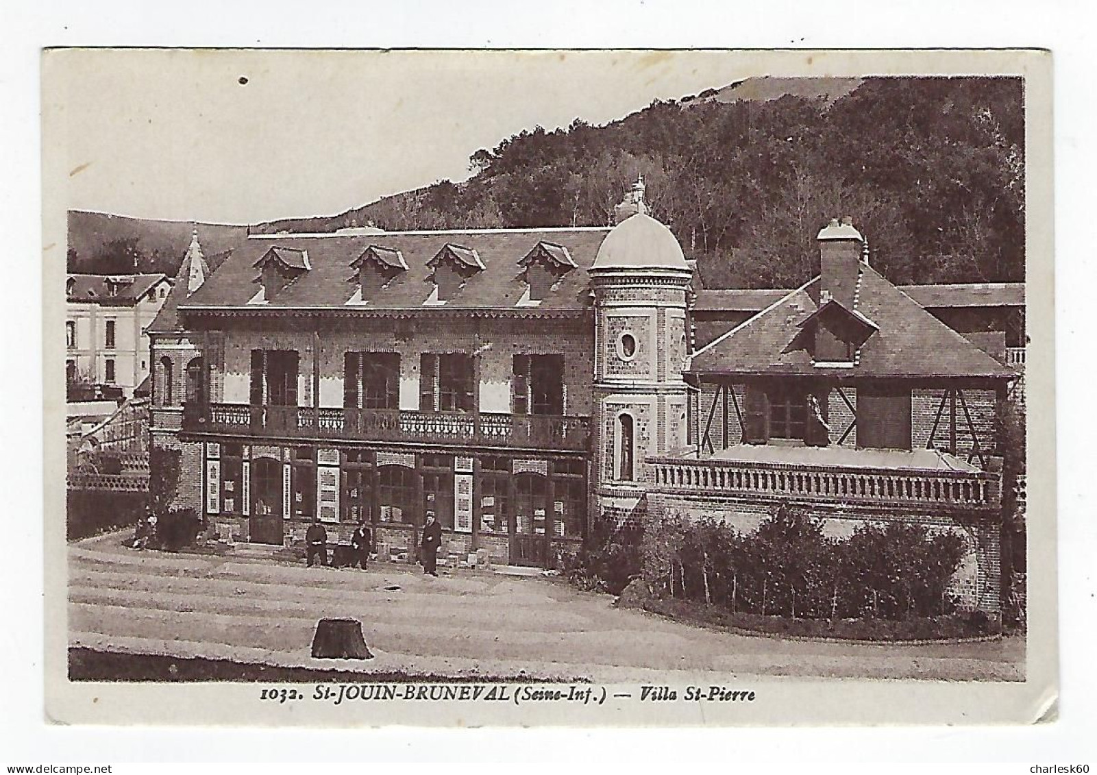 76 - Lot - Vrac - 12 CPA - Saint Jouin Bruneval - Entrée du Bourg - Villa Saint Pierre - Pensionnat - Saint Romain