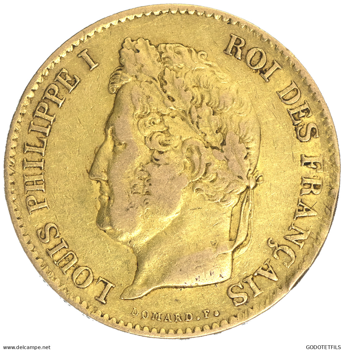 Louis-Philippe-40 Francs 1837 Paris - 40 Francs (or)