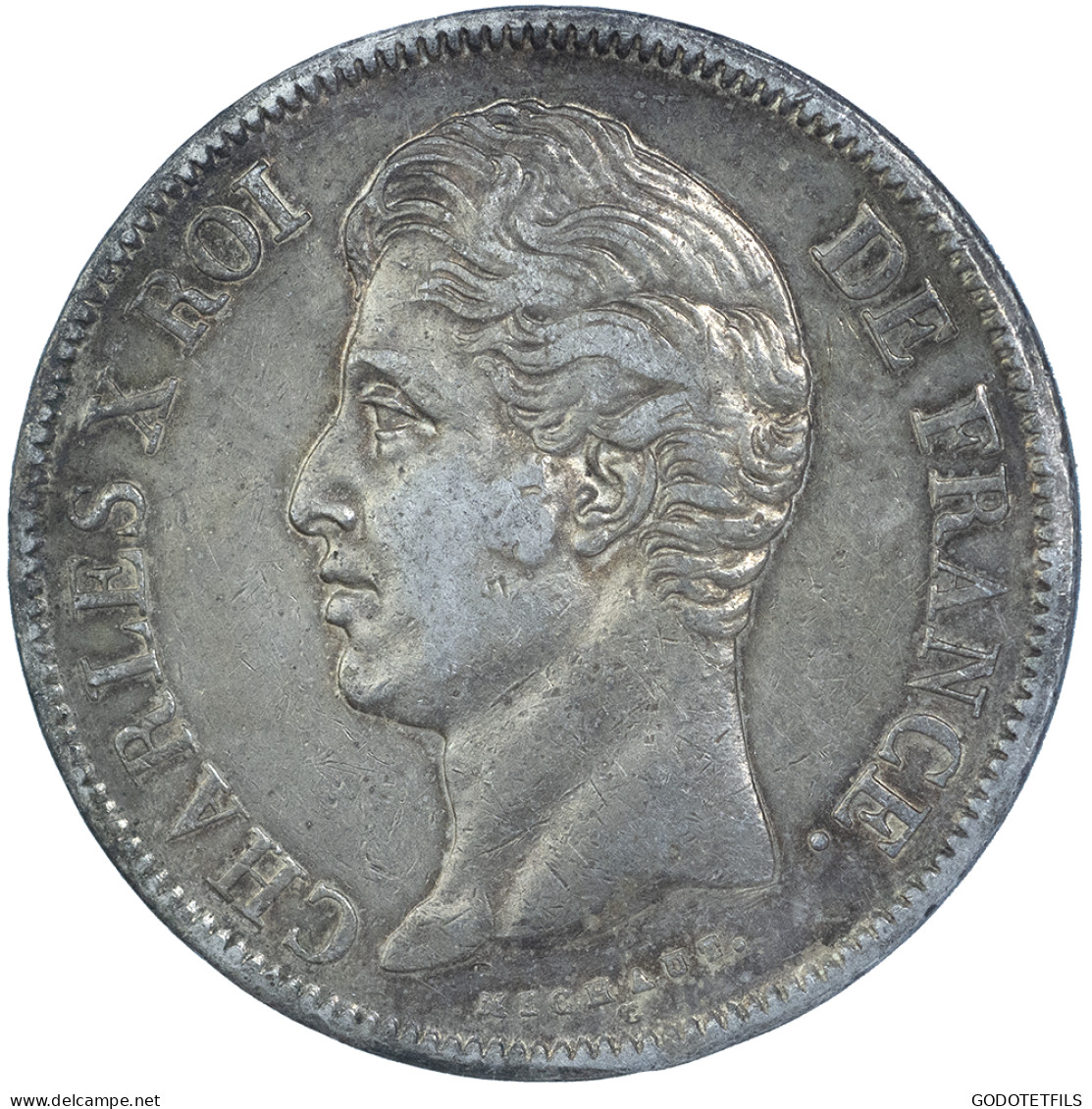 Charles X-5 Francs 1828 Paris - 5 Francs
