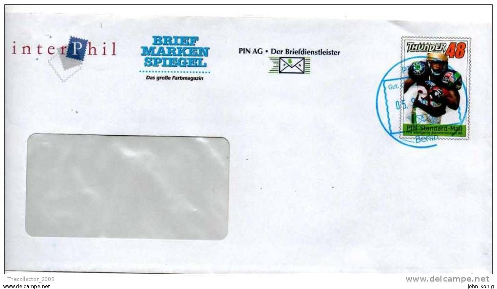 Busta Primo Giorno - FDC - First Day Cover - Germania - Germany - Football Americano - American Football - 2001-2010