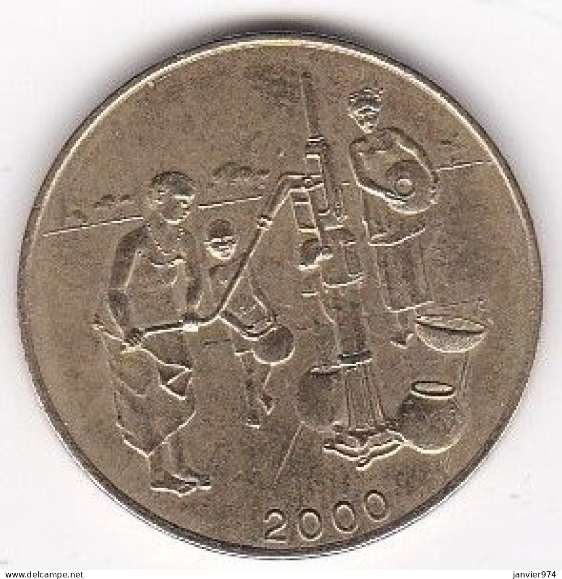 États De L'Afrique De L'Ouest 10 Francs 2000 FAO , En Bronze Nickel Aluminium, KM# 10 - Autres – Afrique