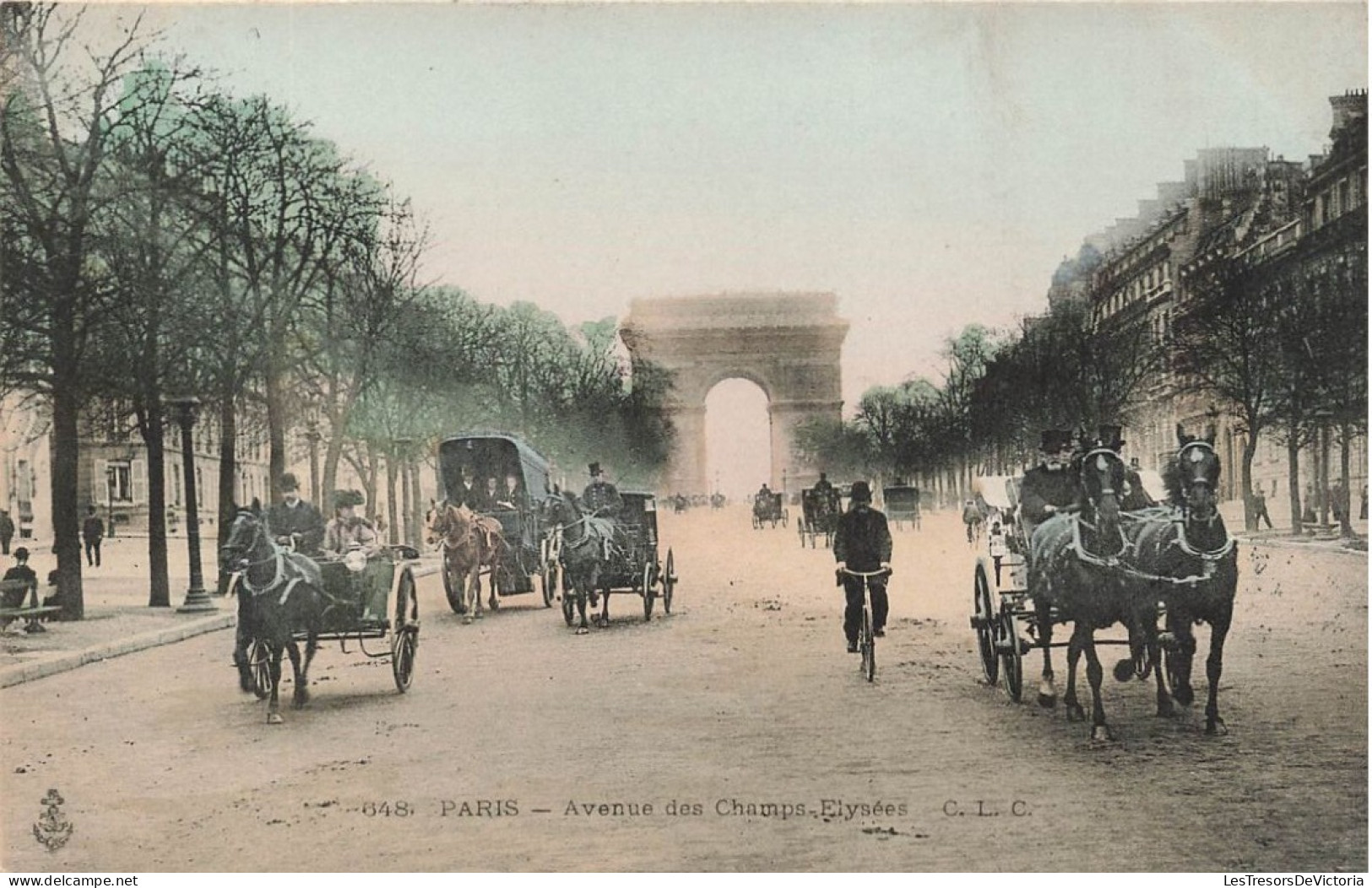 FRANCE - Paris - Avenue Des Champs Elysées - Carte Postale Ancienne - Champs-Elysées