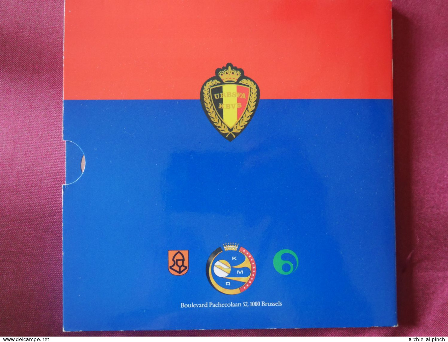 FDC 1994 Belgique - Coupe Du Monde Football USA - FDC, BU, Proofs & Presentation Cases