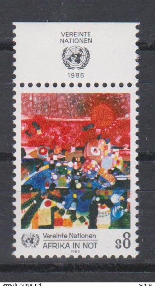 Nations Unies Vienne 1985 55 ** Tableau Peintre éthiopien Tessema - Unused Stamps