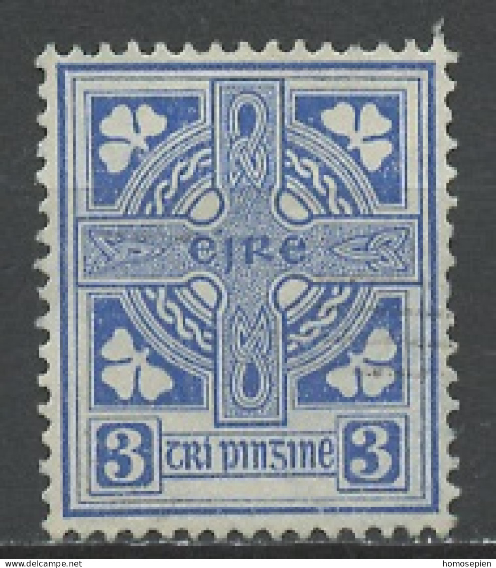 Irlande - Ireland - Irland 1941-44 Y&T N°83 - Michel N°76 Nsg - 3p Croix Celtique - Used Stamps