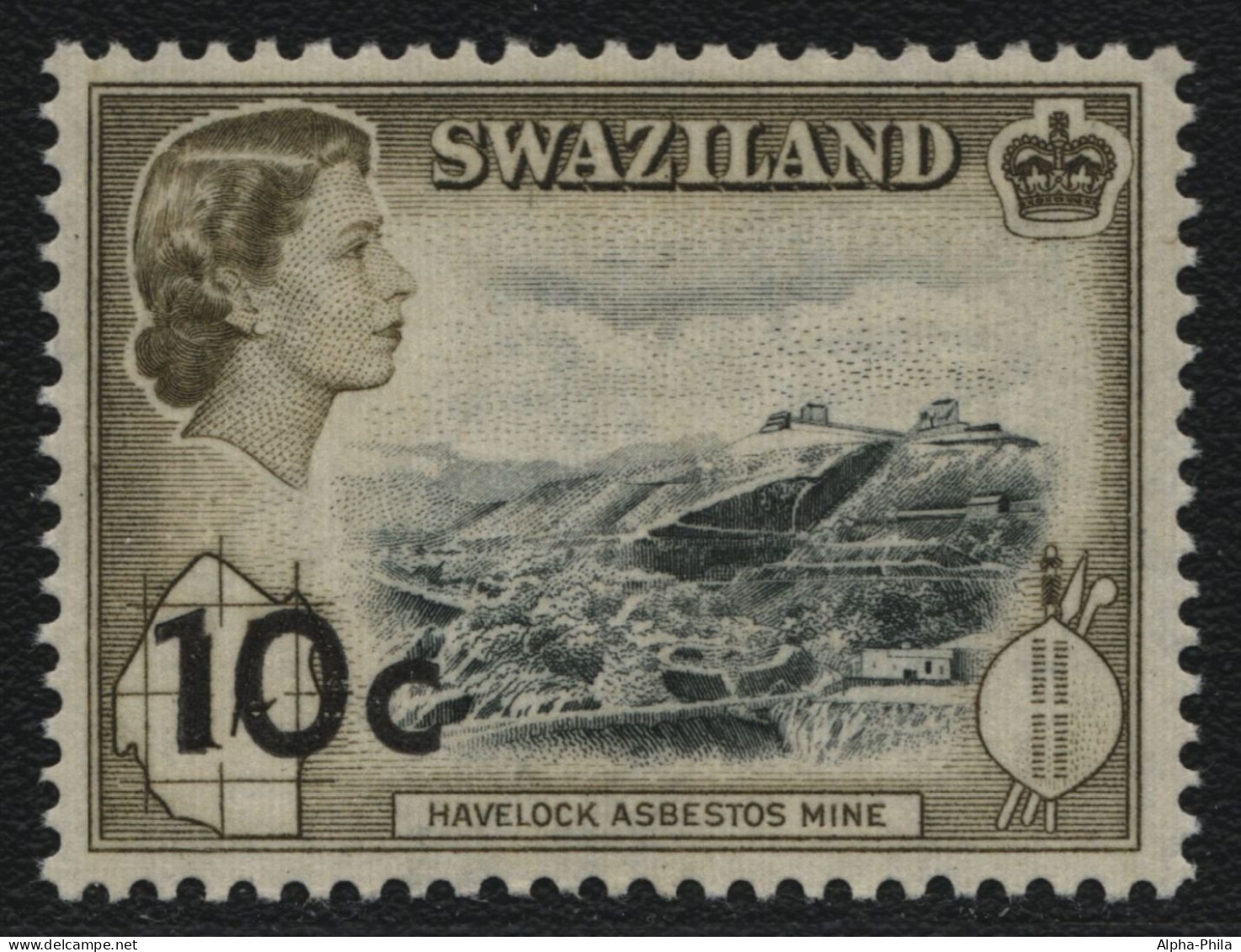 Swaziland 1961 - Mi-Nr. 75 ** - MNH - Aus Satz - Freimarken / Definitives - Swasiland (...-1967)