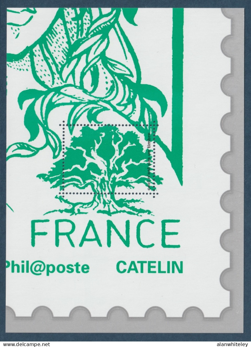 FRANCE Definitives / Marianne De Ciappa-Kawena: Promotional Miniature Sheet UM/MNH - Blocs & Carnets